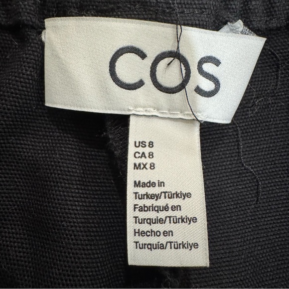 COS Cotton Barrel Leg Pants - Picture 6 of 11